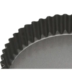 Masterclass Loose Base Fluted Quiche Tin - 25cm