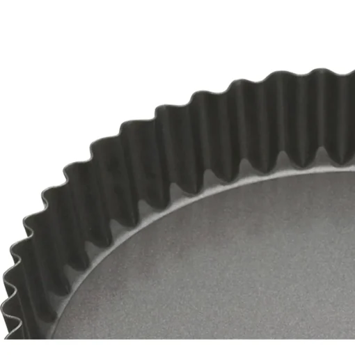 Masterclass Loose Base Fluted Quiche Tin - 25cm