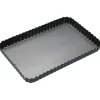 Masterclass Non-Stick Rectangle Fluted Quiche Tin - 31cm