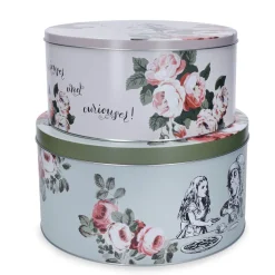 Mikasa V&A Alice In Wonderland Cake Tins - Set Of 2