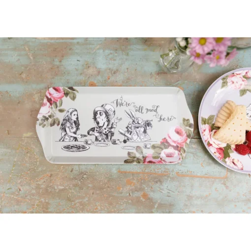 Mikasa V&A Alice In Wonderland Melamine Sandwich Tray