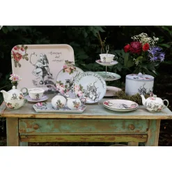 Mikasa V&A Alice In Wonderland Bone China Mini Teapot