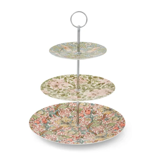 Morris & Co 3 Tier Porcelain Cake Stand