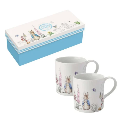 Peter Rabbit Classic 2 Piece Mug Set