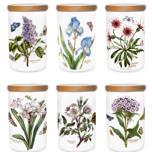 Portmeirion Botanic Garden 7" Airtight Storage Jar - Assorted