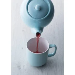 Price & Kensington Stoneware 6 Cup Teapot - Pastel Blue