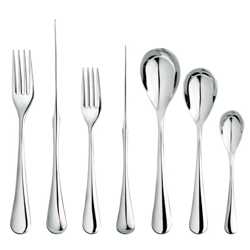 Robert Welch Ashbury Bright Stainless Steel Cutlery Set - 56 Piece
