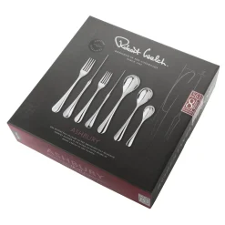 Robert Welch Ashbury Bright Stainless Steel Cutlery Set - 56 Piece