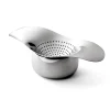 Robert Welch Drift 18 | 10 Mirror Polished Stainless Steel Tea Strainer with Bowl