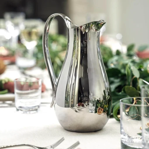 Robert Welch Drift 18 | 10 Mirror Polished Stainless Steel 1 Litre Pitcher