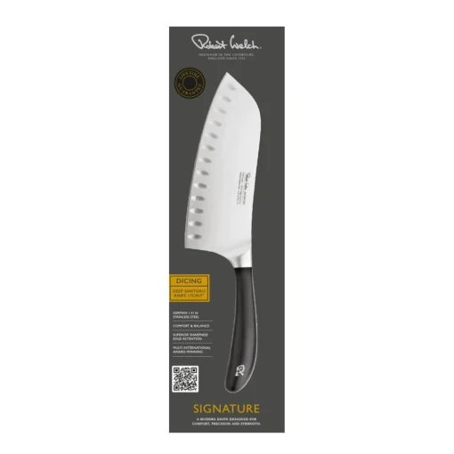 Robert Welch Signature Deep Santoku Knife - 17cm