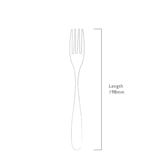 Robert Welch Stanton Bright Stainless Steel Table Fork