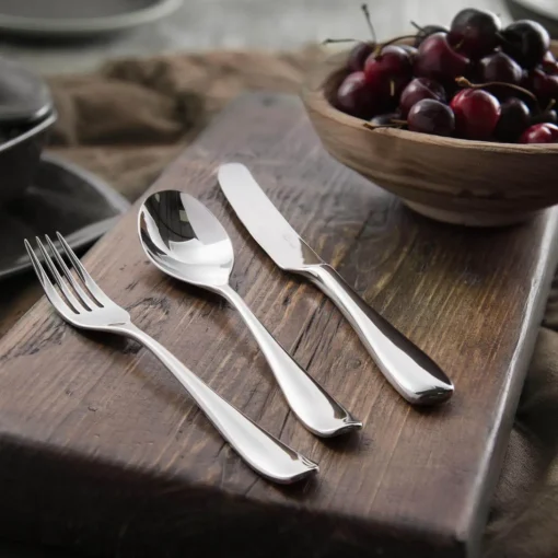 Robert Welch Warwick Bright Stainless Steel Cutlery Set - 42-Piece