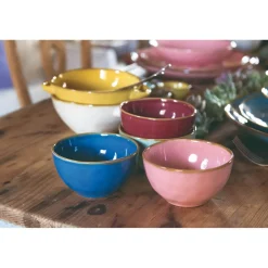Rose & Tulipani Concerto Verde Acqua Tiffany Green Salad Bowl - 26cm