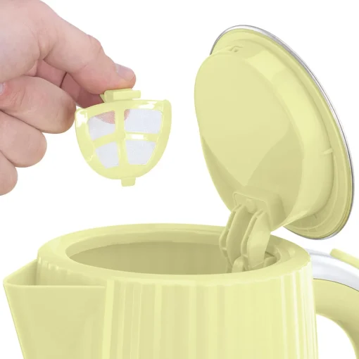 Russell Hobbs Eden 1.7 Litre Kettle & 2-Slice Toaster Set - Lemon