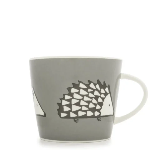 Scion Living Spike 350ml Porcelain Mug - Grey