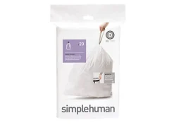 Simplehuman Code D Custom Fit Can Liners - Pack of 20