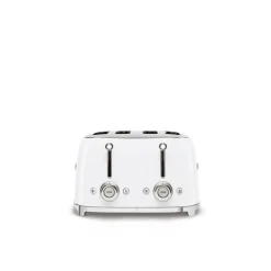 Smeg Jug Kettle & 4 Slice Toaster Set - White