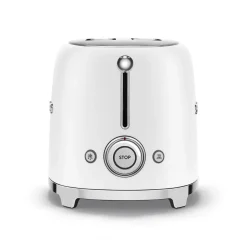 Smeg Jug Kettle & 2 Slice Toaster Set - Matte White