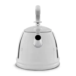 Smeg 50's Retro Style WKF01 Whistling Stove Top Kettle - Chrome