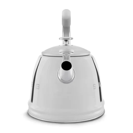 Smeg 50's Retro Style WKF01 Whistling Stove Top Kettle - Chrome