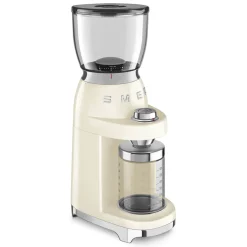 Smeg 50's Style Retro CGF11 Coffee Grinder - Cream