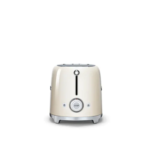 Smeg 50's Style Retro TSF01 2 Slice Toaster - Cream