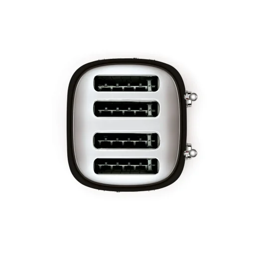 Smeg 50's Style Retro TSF03 4 Slice Toaster - Black