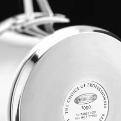 Stellar 7000 Non-Stick Saute Pan With Lid - 28cm
