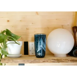 S'well 530ml Travel Tumbler with Lid - Azurite Marble