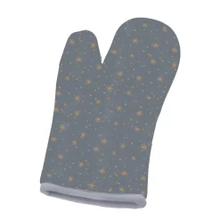 The Snowman 100% Cotton Single Oven Glove - Alpine Adventure