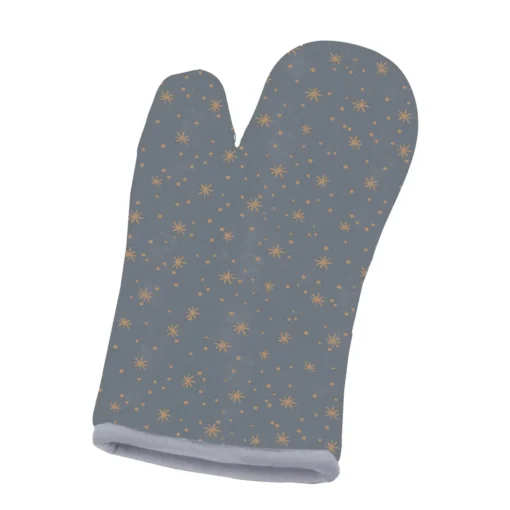 The Snowman 100% Cotton Single Oven Glove - Alpine Adventure