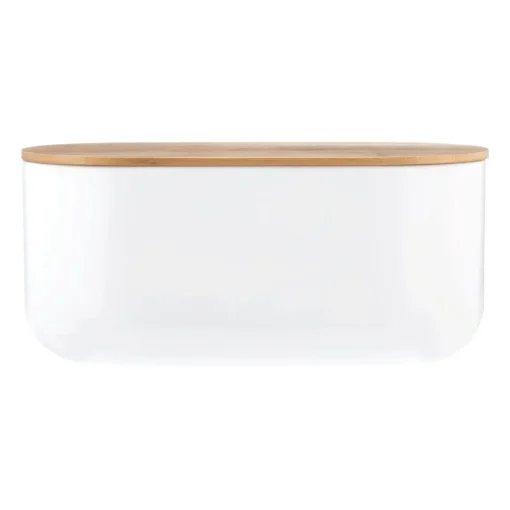 Typhoon Eden Carbon Steel Bread Storage Container - White
