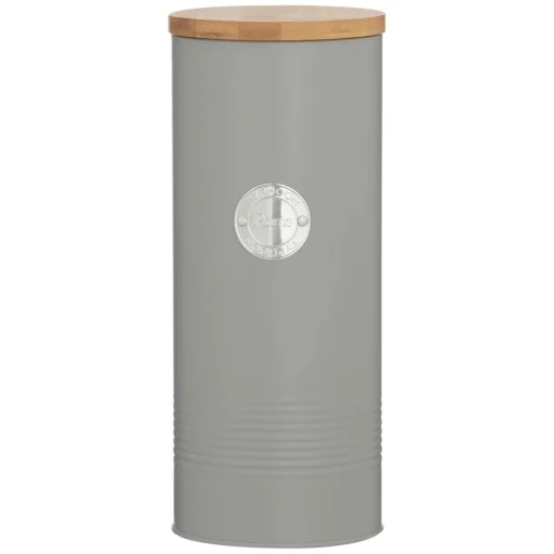 Typhoon Living Pasta Storage Tin - Grey
