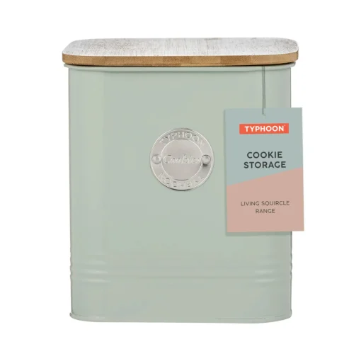 Typhoon Living Squircle Cookie Storage Canister - Mint