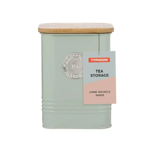 Typhoon Living Squircle Tea Canister - Mint