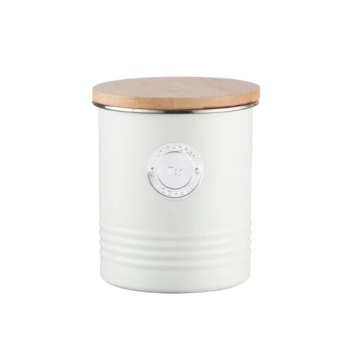 Typhoon Living Tea Canister - Cream