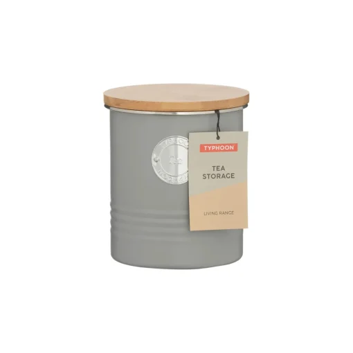 Typhoon Living Tea Canister - Grey