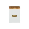 Typhoon Square Coffee Canister - Otto White