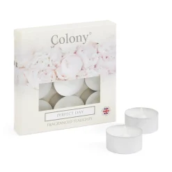 Wax Lyrical Colony Pack of 9 Scented  Tealights - Perfect Day