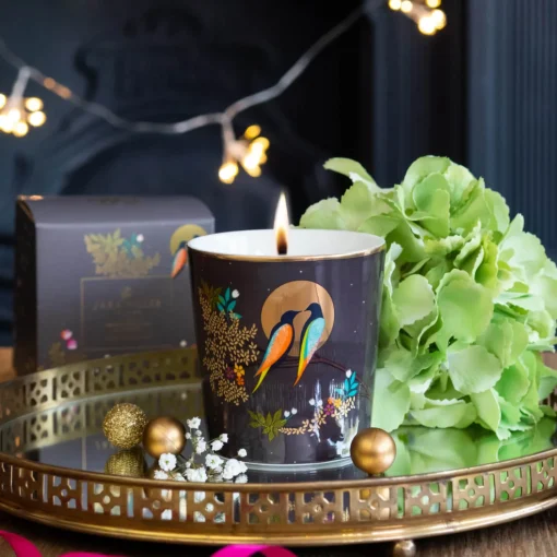 Wax Lyrical Sara Miller Scented Candle - Geranium, Patchouli & Vetivert