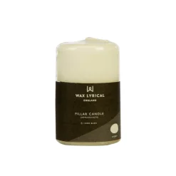 Wax Lyrical Unfragranced Ivory Pillar Candle - 5cm x 8cm