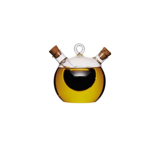 World of Flavours 2-in-1 Round Oil & Vinegar Bottle
