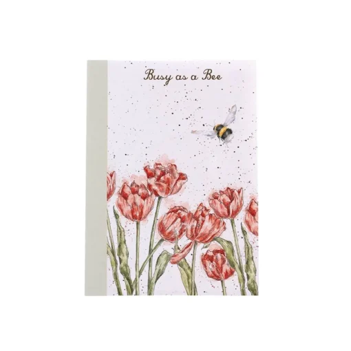 Wrendale Designs by Hannah Dale A6 Notebook - Busy As A Bee