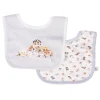 Wrendale Designs by Hannah Dale Little Wren 100% Cotton Bib Gift Set - Little Paws