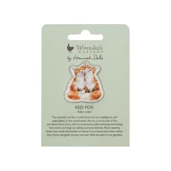 Wrendale Designs by Hannah Dale Pin Badge - Contentment - Fox