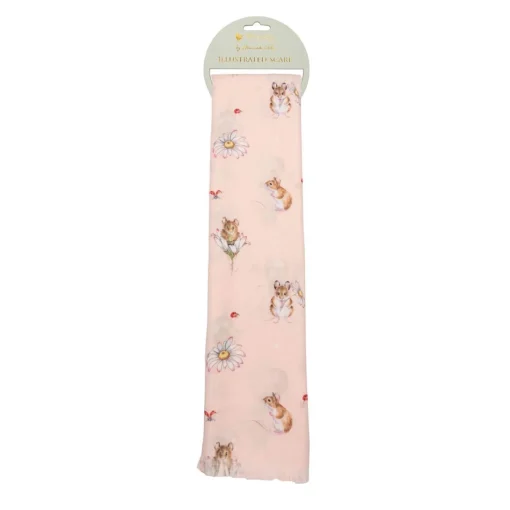 Wrendale Designs Everyday Scarf - Oops A Daisy - Mouse