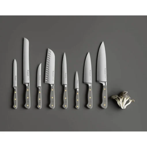 Wusthof Classic 14cm Serrated Utility Knife - Velvet Oyster