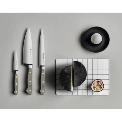 Wusthof Classic 14cm Serrated Utility Knife - Velvet Oyster