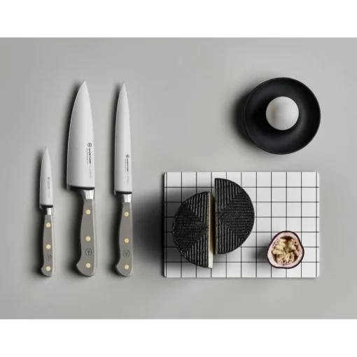 Wusthof Classic 14cm Serrated Utility Knife - Velvet Oyster